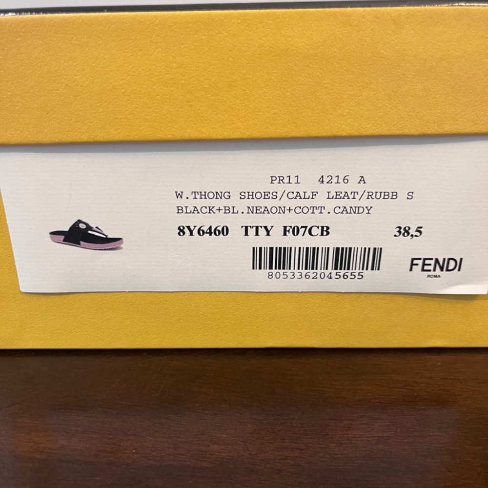 Fendi Faces Thong - image 5